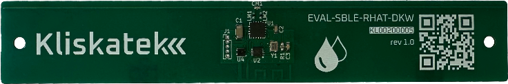 SenseBLE battery-free sensor tag board