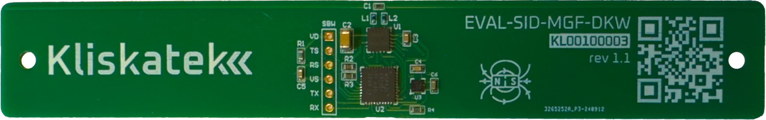 EVAL-SID-MGF-DKW magnetometer sensor tag
