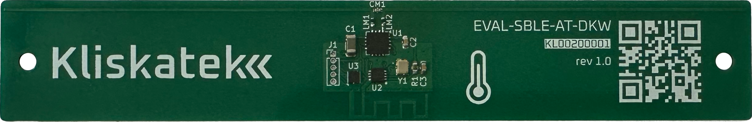 EVAL-SBLE-AT-DKW temperature sensor tag
